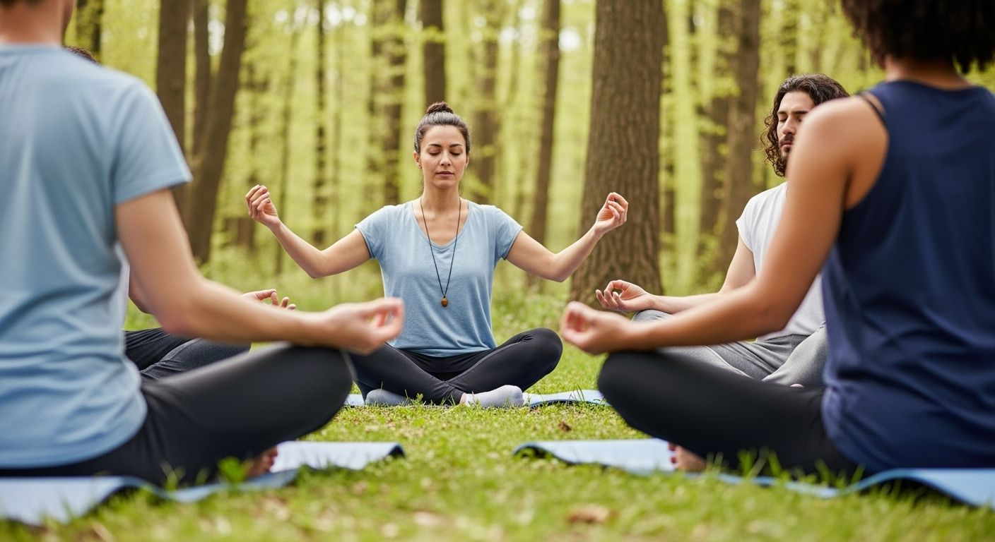 Doğayla iç içe yoga kampı, ruh ve beden dengesi